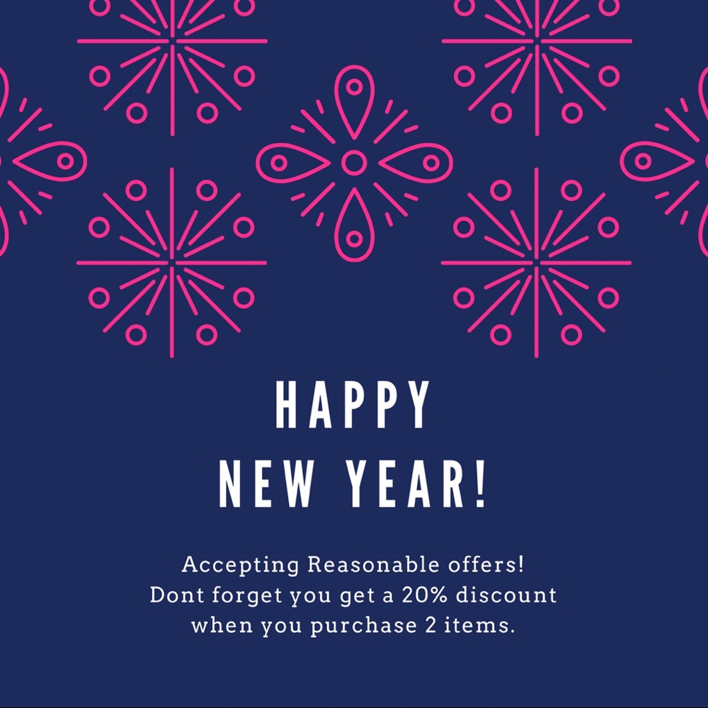 Happy New Year! ✨ Accepting Reasonable offers!